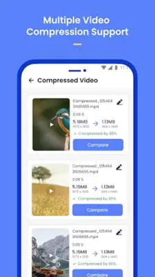 Reduce Video Size android App screenshot 10