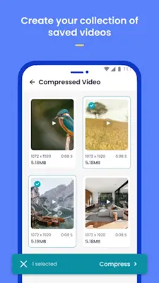 Reduce Video Size android App screenshot 11