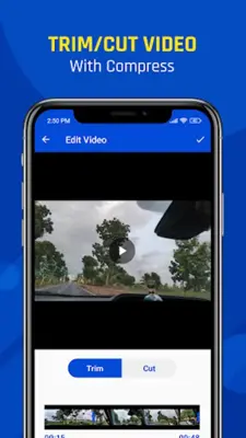 Reduce Video Size android App screenshot 1