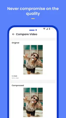 Reduce Video Size android App screenshot 8